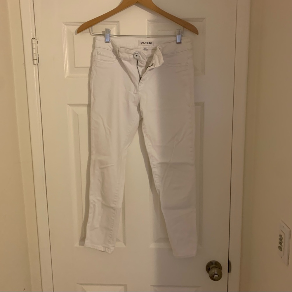 DL1961 White Florence Denim Jeans